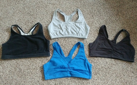 Other - Four Sports Bras 36/38 Racerback